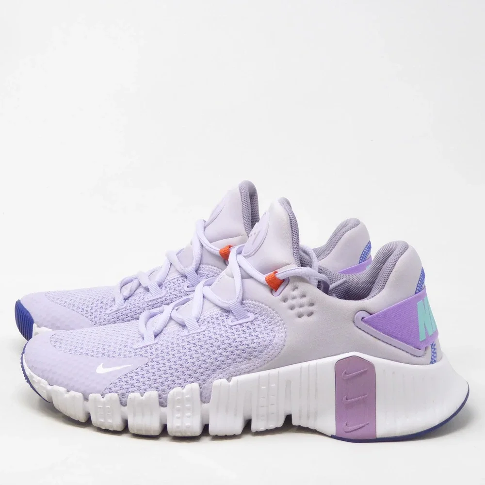 Nike Womens Training Shoes Pure Violet Purple Metcon Free 4 CZ0596-515 Size 8